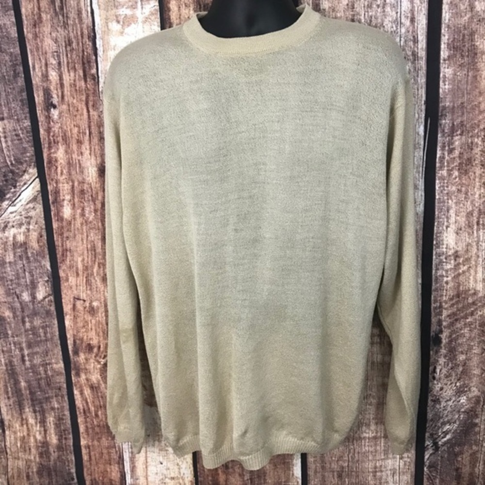 Murano Beige Sweater Pullover Medium M